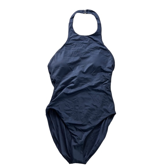 Andie Other - Andie The Luzon One Piece Halter Swimsuit Black Size XL